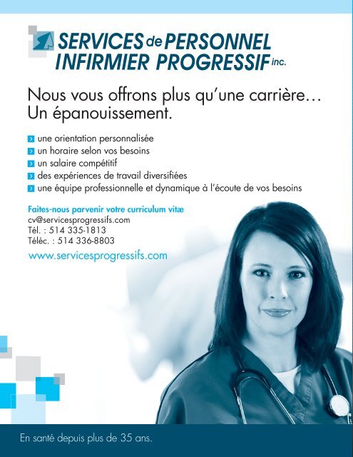 Programme officiel - Ordre des infirmiÃ¨res et des infirmiers du QuÃ©bec