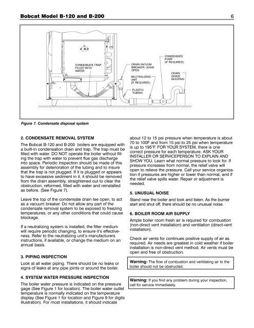 Bobcat Boiler Display Board - Slant/Fin