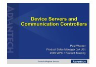 Device Servers - Networking & Communications