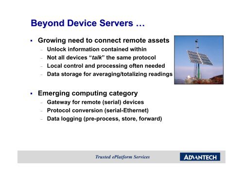 Device Servers - Networking & Communications