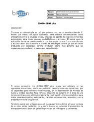 BIOZO-DENT plus DescripciÃ³n: El ozono en ... - promosa dental