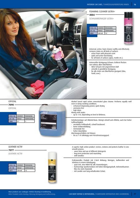 Car Body repair & refinishing Karosserie- reparatur und LaCKierung