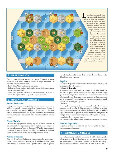 Reglas Navegantes de Catan