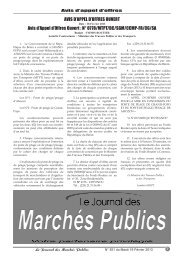 Journal 551_GABARIT.qxd - MinistÃ¨re de l'Ã©conomie et des finances