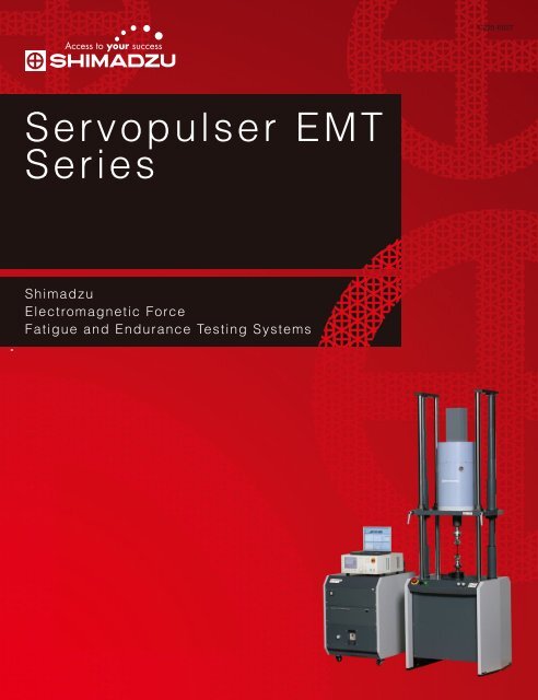 Brochure - Shimadzu Scientific Instruments