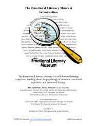 The Emotional Literacy Museum - Six Seconds