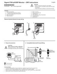 5700 English ORP manual.indd - Georg Fischer Signet LLC