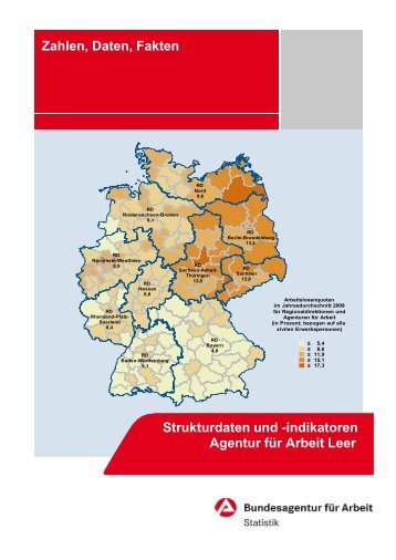 Leer, Agentur für Arbeit - Statistik der Bundesagentur für Arbeit