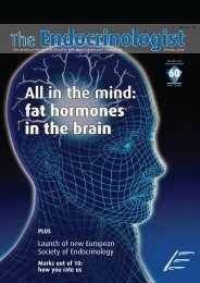 The Endocrinologist | Issue 79 - Society for Endocrinology