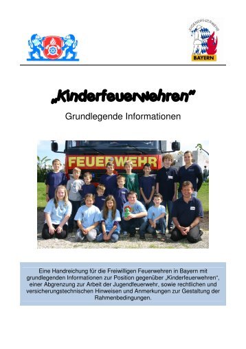 Kinderfeuerwehren LFV - Kreisfeuerwehrverband Landsberg am Lech