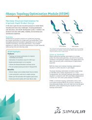 Abaqus Topology Optimization Module (ATOM) - Simulia