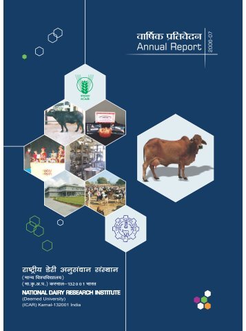 1 introduction - National Dairy Research Institute