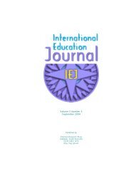 International Education Journal Vol 5, No 3, 2004 - Web address ...