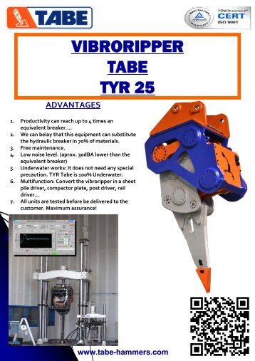 VIBRORIPPER TABE TYR 25