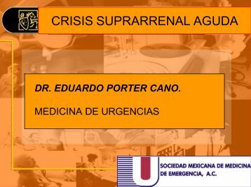 CRISIS SUPRARRENAL AGUDA - Reeme.arizona.edu