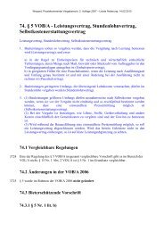 Leistungsvertrag, Stundenlohnvertrag, Selbstkostenerstattungsvertrag