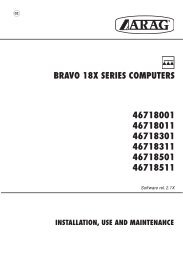 ARAG Bravo 180 Instructions - Bargam UK