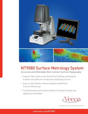 NT9080 Surface Metrology System