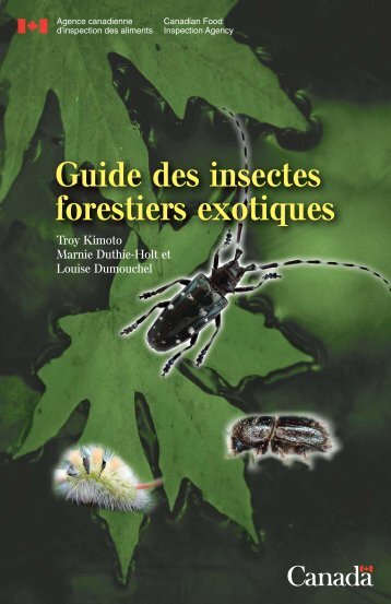 Guide des insectes forestiers exotiques - Société Internationale d ...