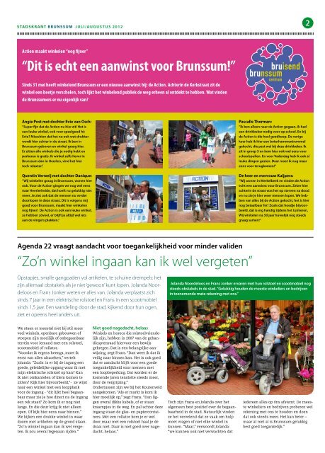 Stadskrant Brunssum, uitgave juli augustus 2012 - Gemeente ...