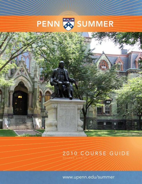 PENN SUMMER - University of Pennsylvania