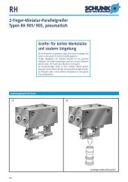 2-Finger-Miniatur-Parallelgreifer Typen RH 901/905 ... - BIBUS SK, sro