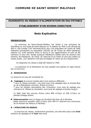 la note explicative [PDF-64 kO] - Saint-Genest-Malifaux