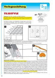 TEJESTYLE Verlegeanleitung - tuj.de