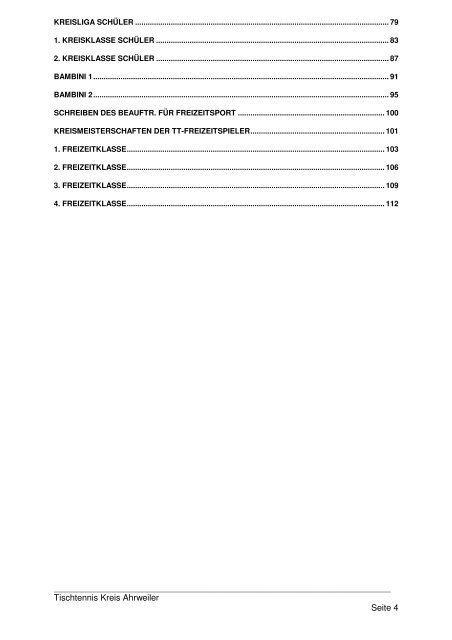 Kreispokal Damen/Herren TERMINE - TTVR