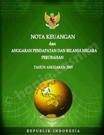 APBN-p-2009 - Direktorat Jenderal Anggaran Kementerian ...