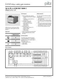 PNOZ X10.11P Data sheet