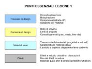 PUNTI ESSENZIALI LEZIONE 1 - carlo santulli home page