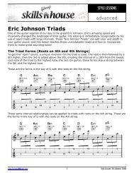 23 Eric Johnson Triads - Gibson