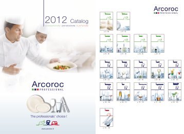 2012 Catalog - ARCOROC dinnerware, glassware and cutlery for ...