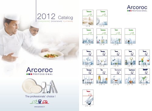 12 Catalog Arcoroc Dinnerware Glassware And Cutlery For