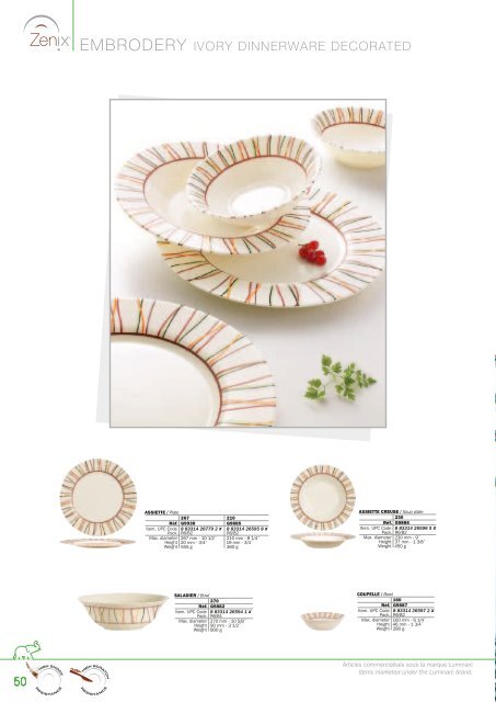 2012 Catalog - ARCOROC dinnerware, glassware and cutlery for ...
