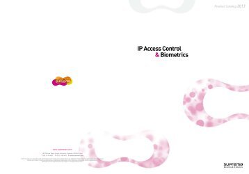 IP Access Control &Biometrics - Suprema