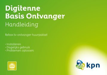 Digitenne Basis Ontvanger - Handleidingen en software