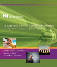 2013 Conference Program - National Network of Public Health ...