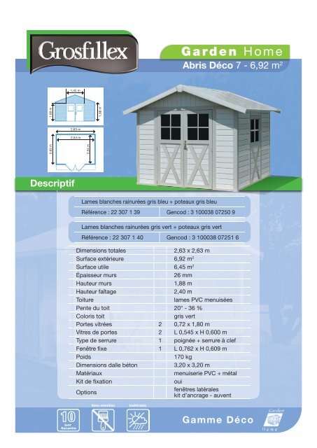 Gamme Déco - Grosfillex Garden Home