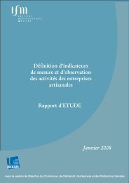 DÃ©finition d'indicateurs de mesure et d'observation des activitÃ©s des ...