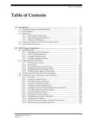 Table of Contents - IDAS - Cambridge Systematics