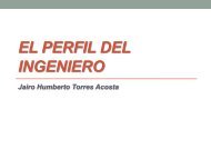 (El perfil del ingeniero (Jairo Torres).pdf) - Facultad de Ingenieria