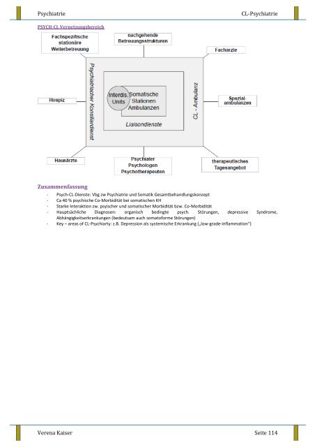 Psychiatrie Verena Kaiser Wintersemester 2011/12 - anthropia