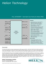 Fast Hash SHA-1, SHA-256, SHA-384, SHA-512, MD5 Altera FPGA ...