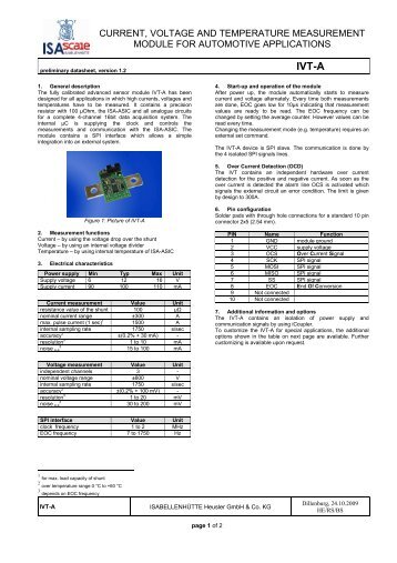 IVT-A - Isabellenhuette Heusler GmbH & Co KG