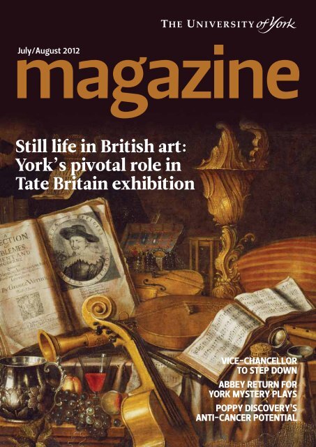 Still life in British art: York's pivotal role in Tate ... - University of York