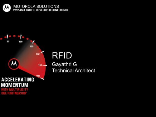 RFID IS - Motorola Solutions LaunchPad Developer Community