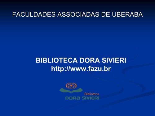 citaÃ§Ã£o de um autor - Fazu