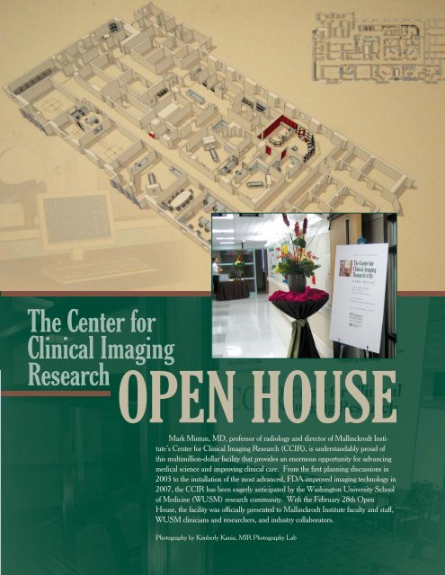 The Center for Clinical Imaging Research - Mallinckrodt Institute of ...
